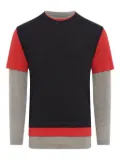Marine Serre layered T-shirt - Black