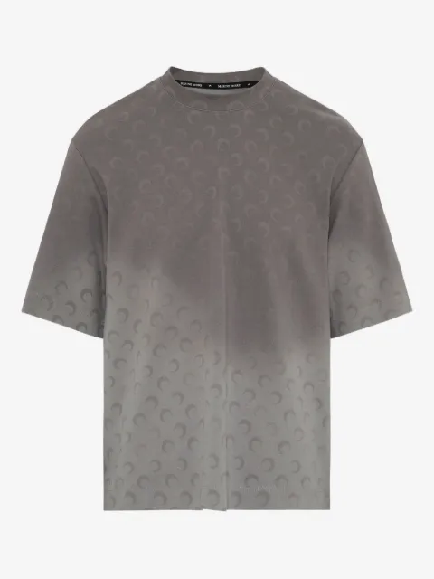 Marine Serre moon-print jersey t-shirt