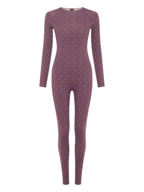 Marine Serre moon-print jersey jumpsuit