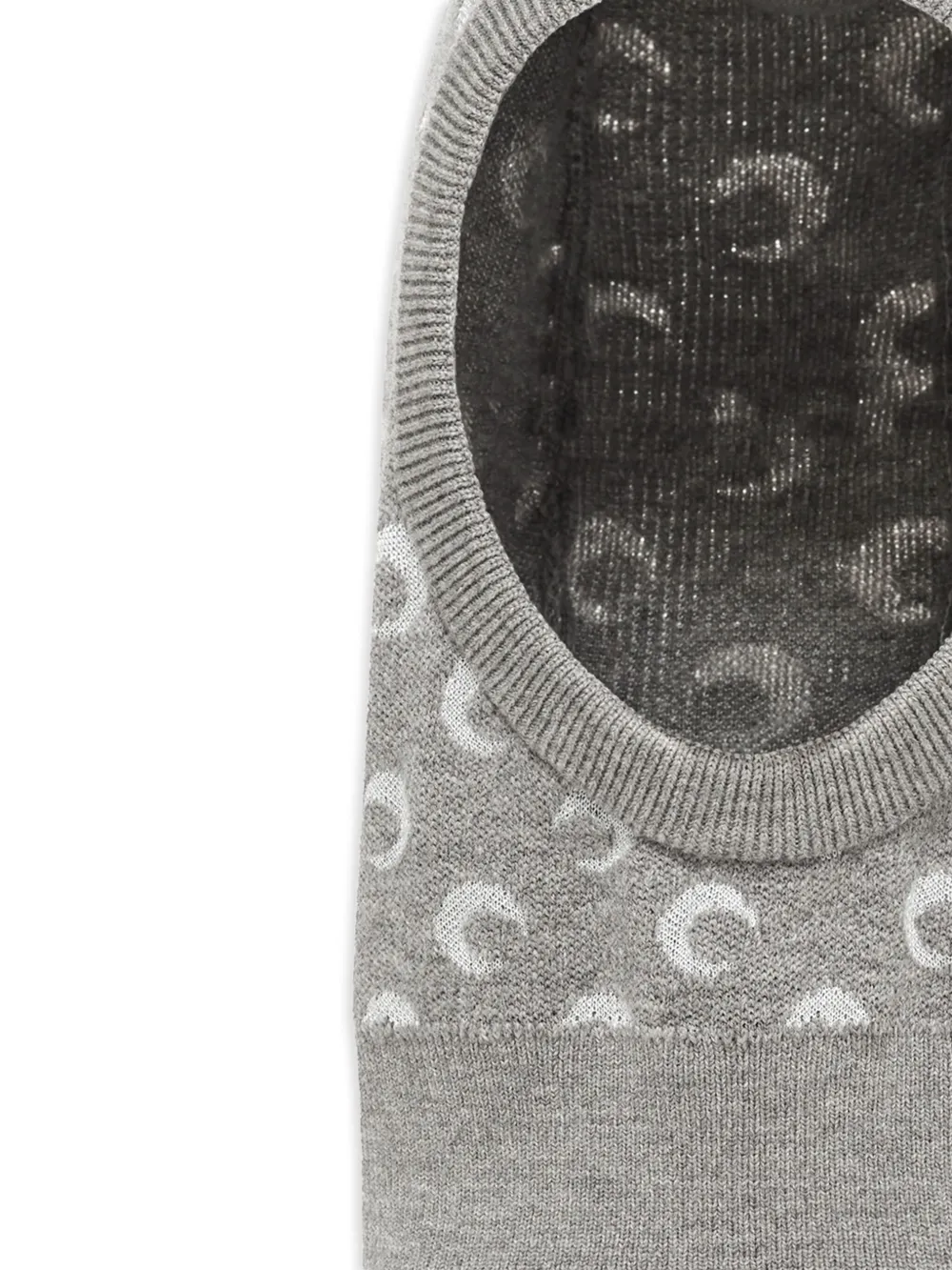 Marine Serre pasamontañas tejido con luna en jacquard | Hombre | Image 2