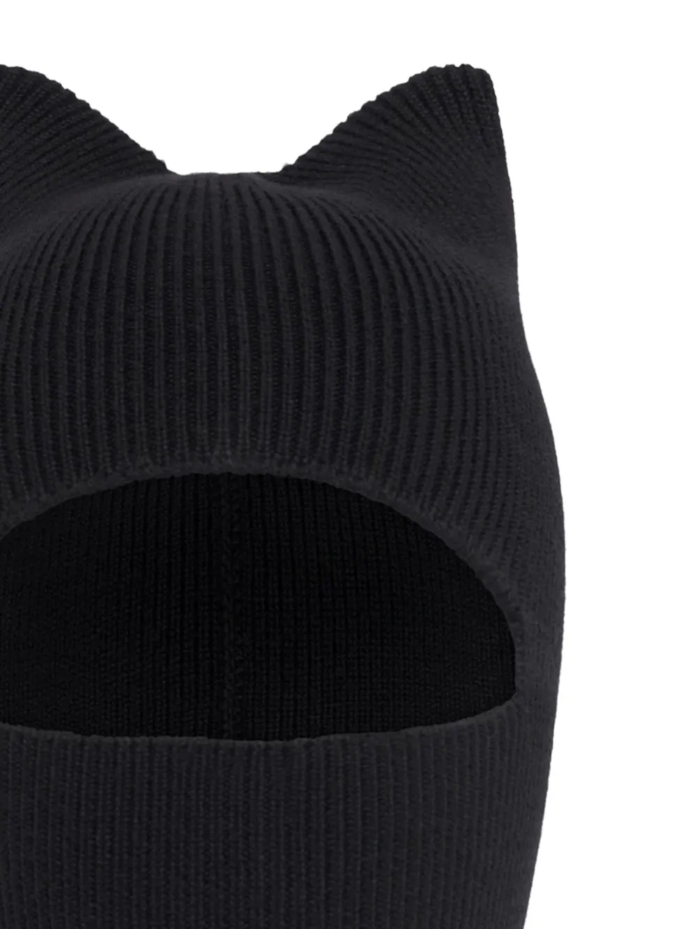 Marine Serre cat-ear wool balaclava | Women | Image 2