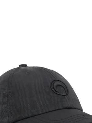 帽子 MARINE SERRE / all over moon cap Recycled Moire Baseball Cap • Marine Serre