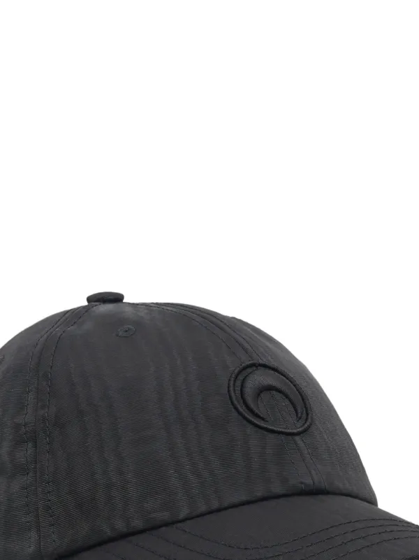 Marine Serre ロゴ キャップ | ブラック | FARFETCH JP