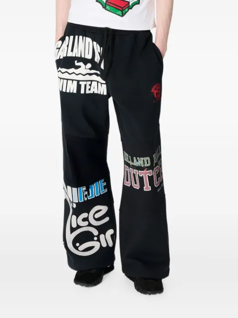 Marine Serre graphic-print track pants