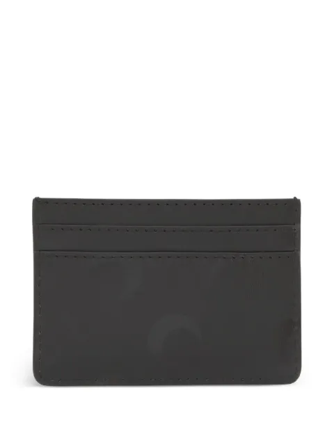 Marine Serre Moon canvas cardholder