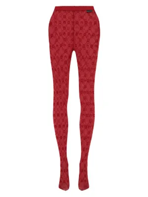 marine serre タイツ MARINE SERRE Marine Serre マリーン セル レギンス Moonogram Mesh