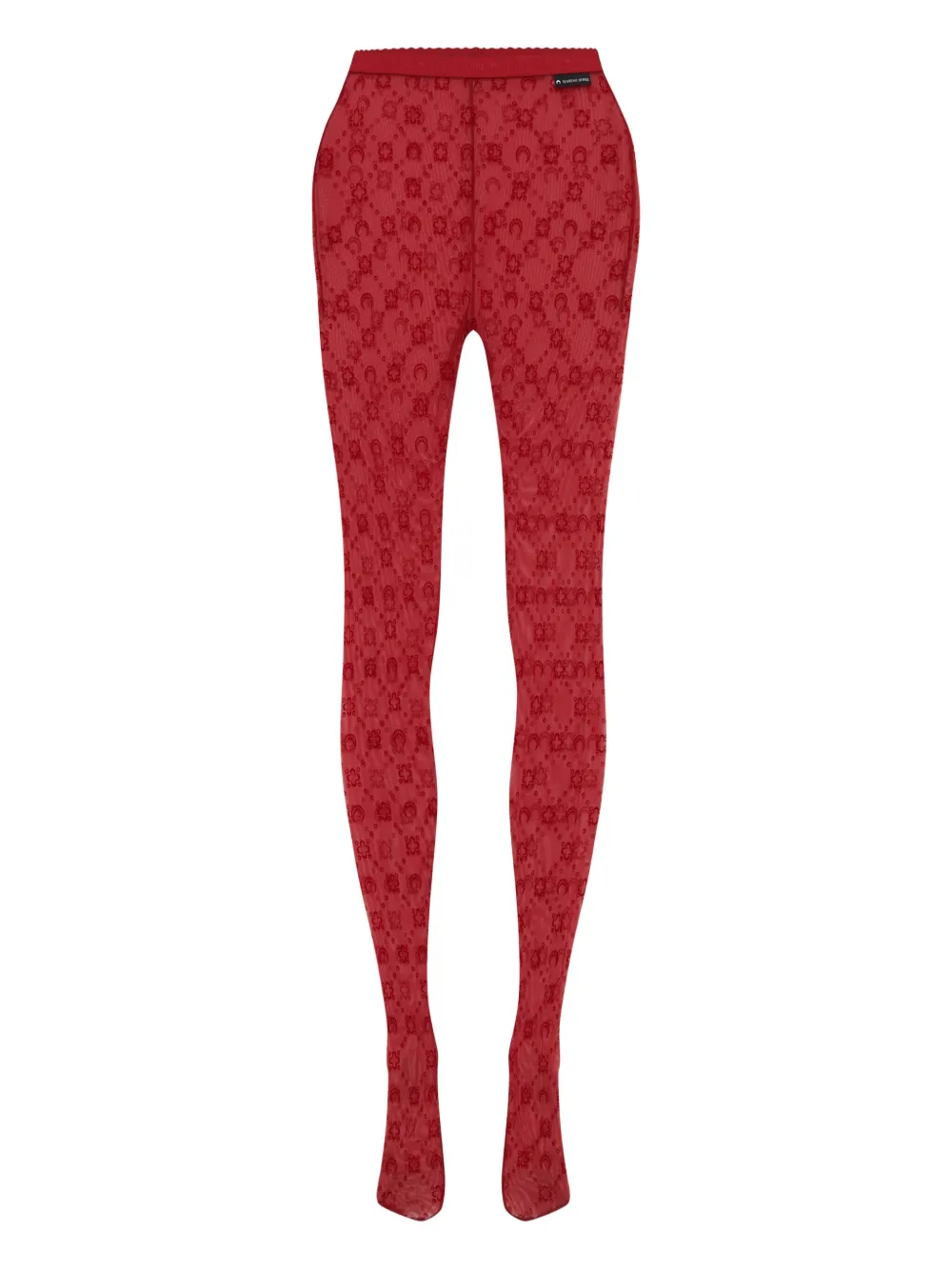Marine Serre moonogram mesh tights | Image 2