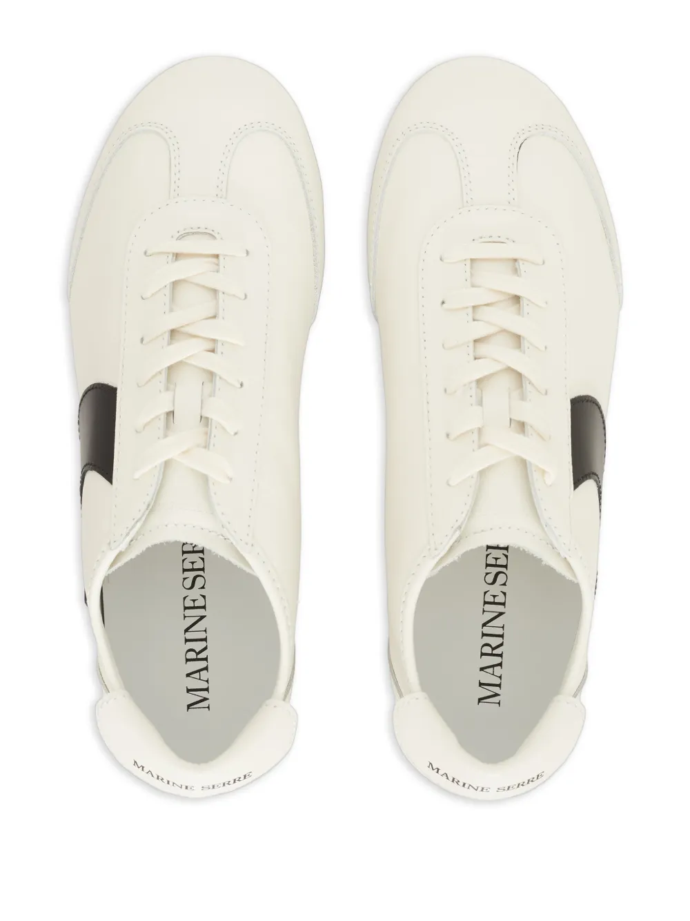Ms Astra matte leather sneakers