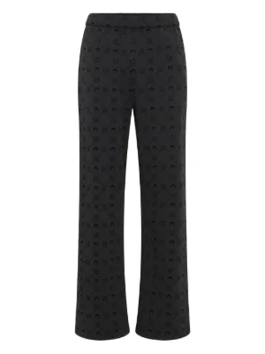 Marine Serre Moon Faded Track Pants | Blue | FARFETCH