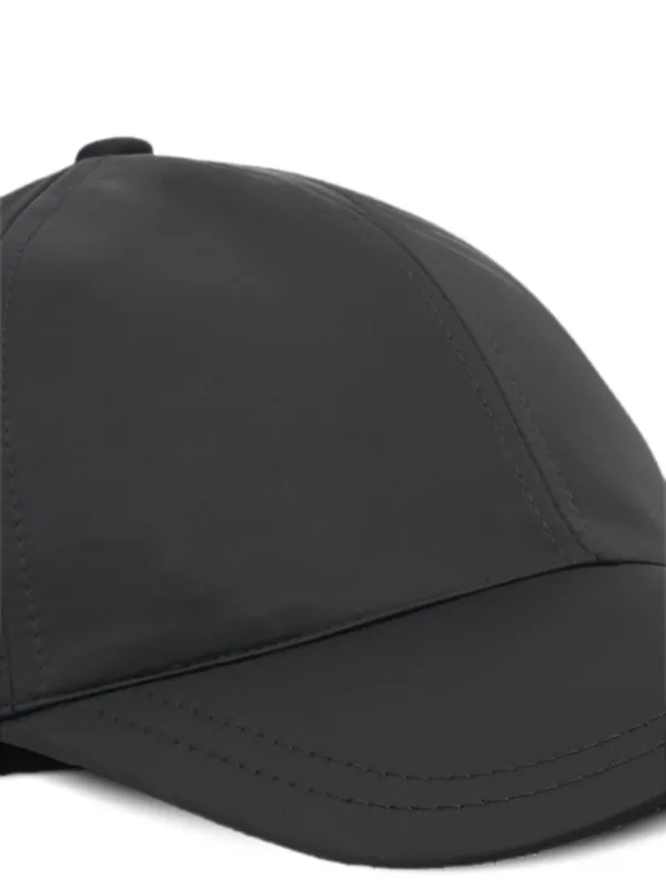 帽子 MARINE SERRE 24AW BASEBALL CAP Marine Serre Satin Baseball Cap | Black | FARFETCH ZA