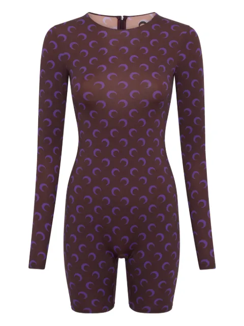 Marine Serre بلاي سوت بشورت وطبعة هلال