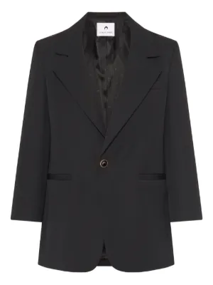 MM6 Maison Margiela テーラードジャケット | ブラック | FARFETCH JP