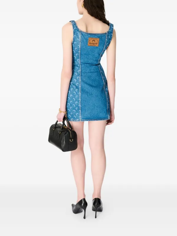 Marine Serre Moon Laser Mini Dress
