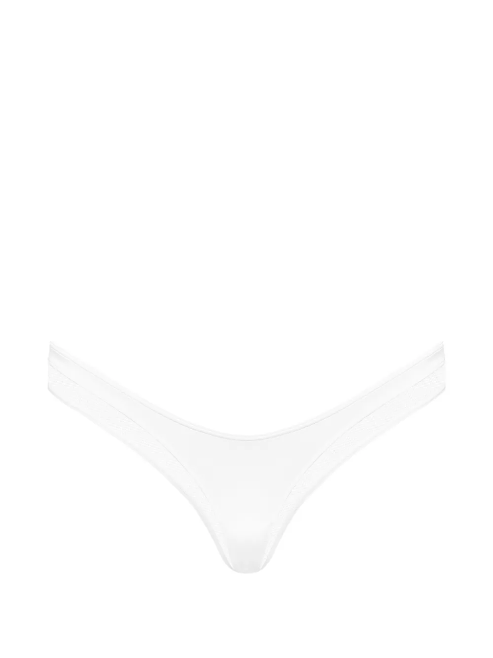 Maison Close Pure Tentation high-cut string thong - Bianco