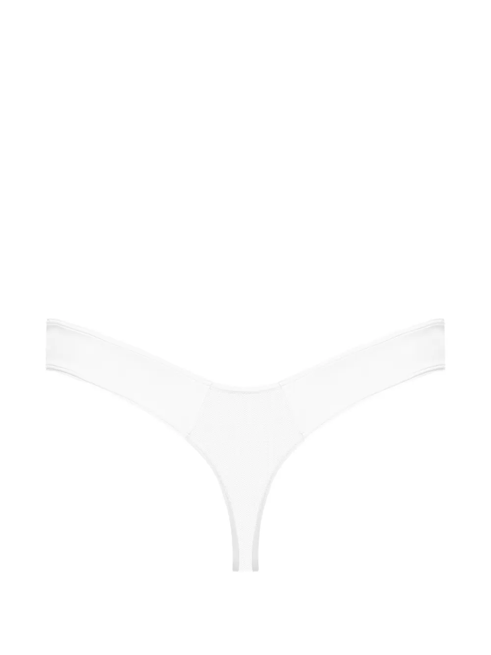 Maison Close Pure Tentation high waist string Wit