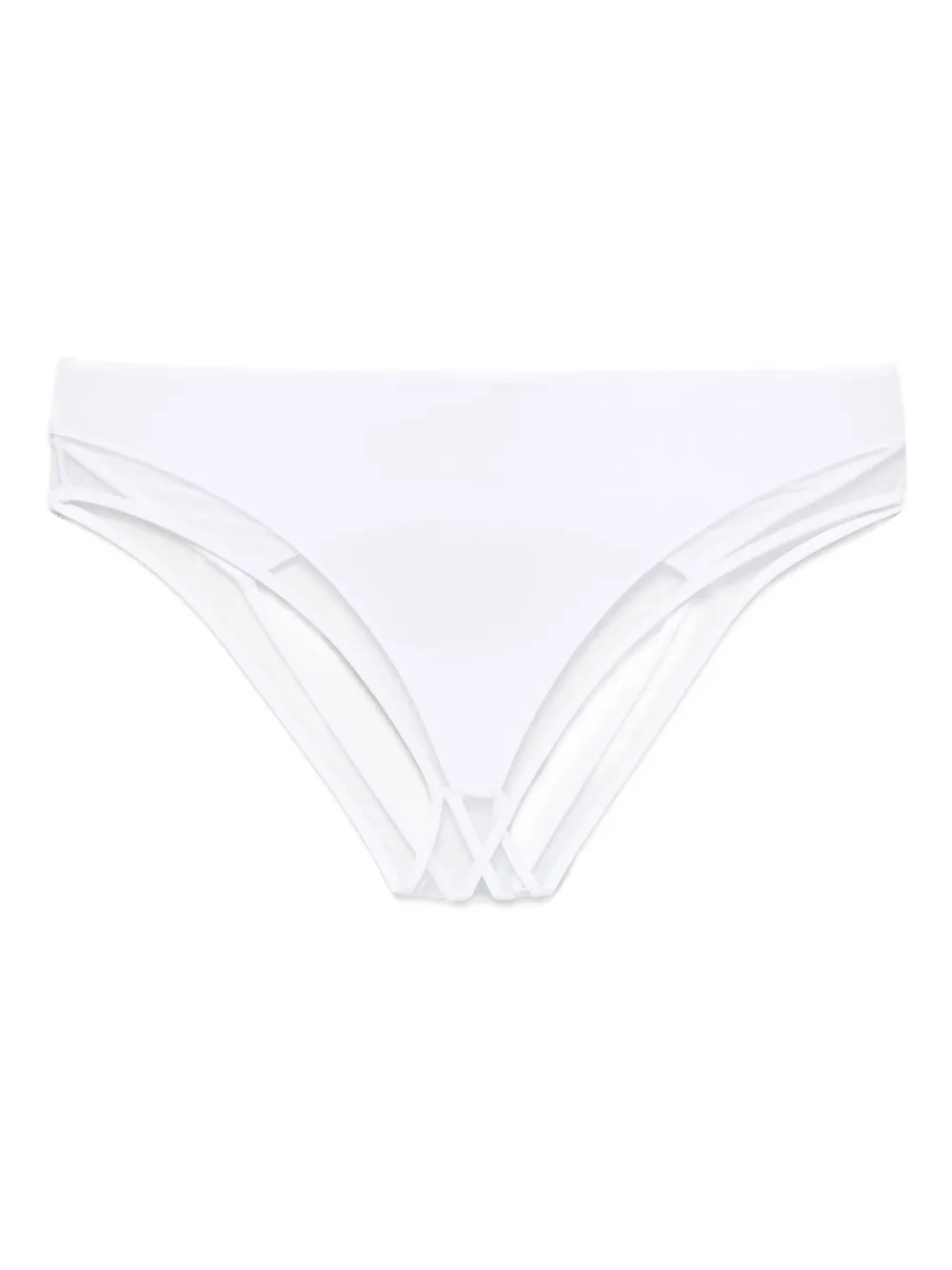 Maison Close Pure Tentation open high-waisted briefs | White | Image 1