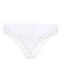 Maison Close Pure Tentation open high-waisted briefs - White