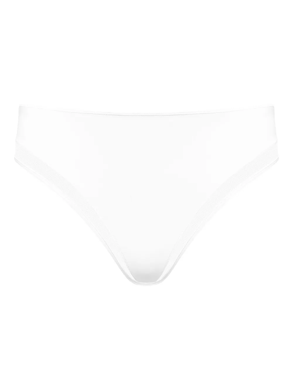 Maison Close Pure Tentation open high-waisted briefs | White | Image 1