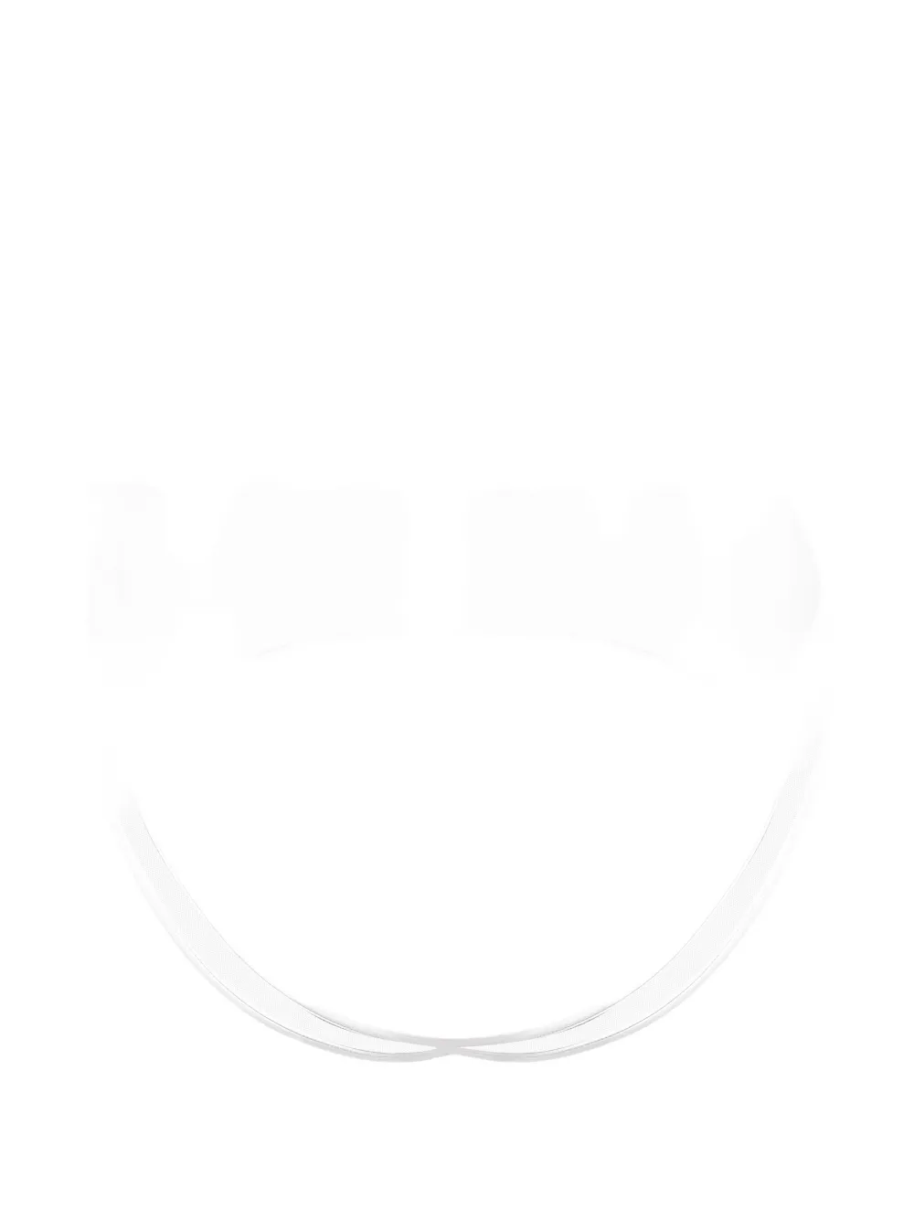  Maison Close Pure Tentation Open High-waisted Briefs - White 