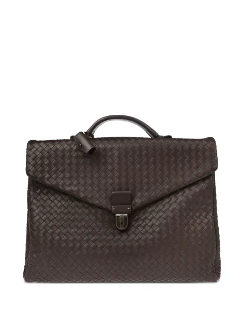 Bottega Veneta Pre-Owned 2007 Intrecciato leather briefcase handbag