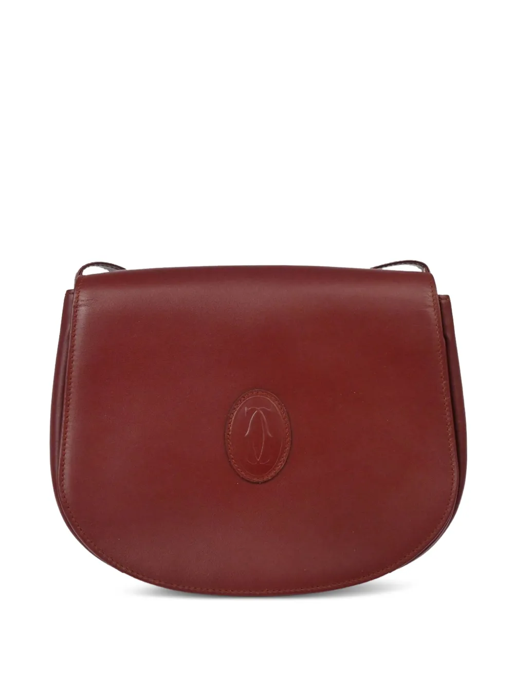 Cartier 1990-2000s leather shoulder bag | Red | Image 1