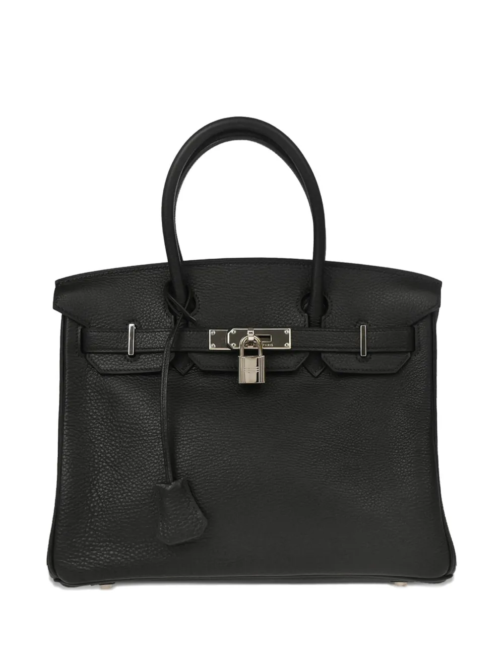 Hermès Pre-Owned 2004 バーキン 30 バッグ - ブラック Hermès Pre-Owned 2004 バーキン 30 バッグ - ブラック