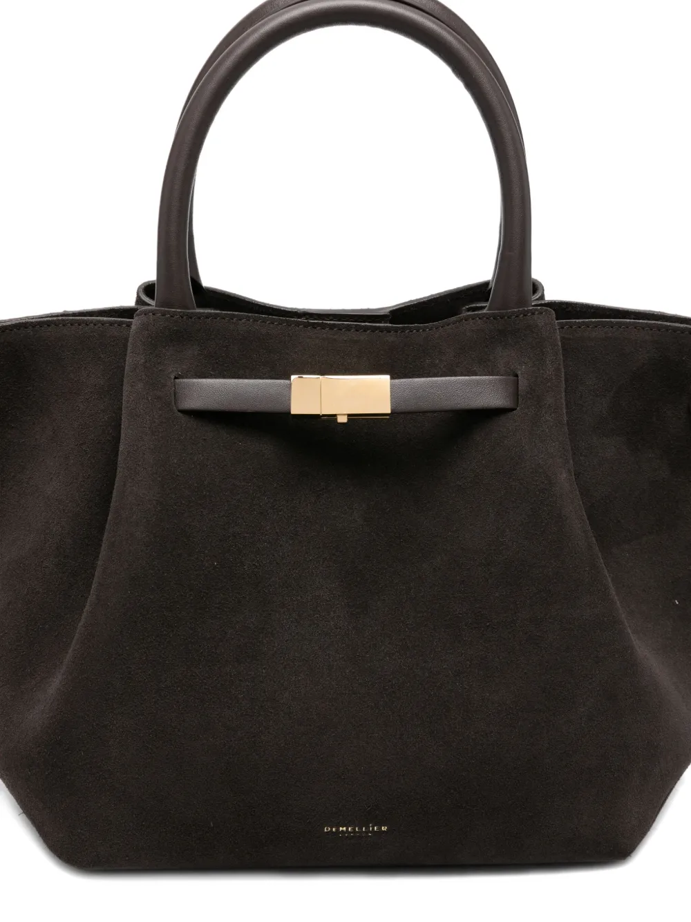 DeMellier The Midi New York medium suède shopper Bruin