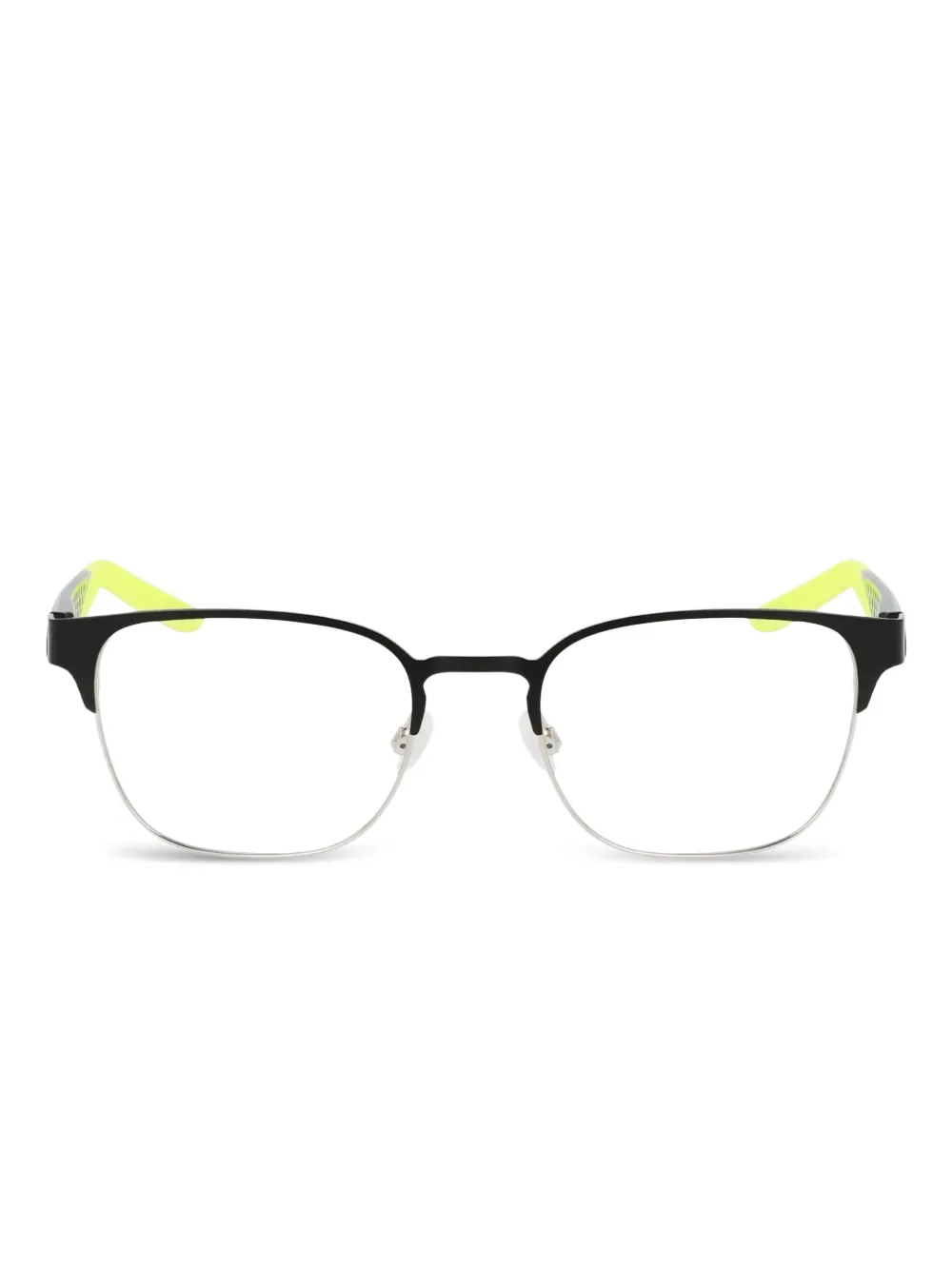 Nike rectangle-frame glasses | Black | Image 1