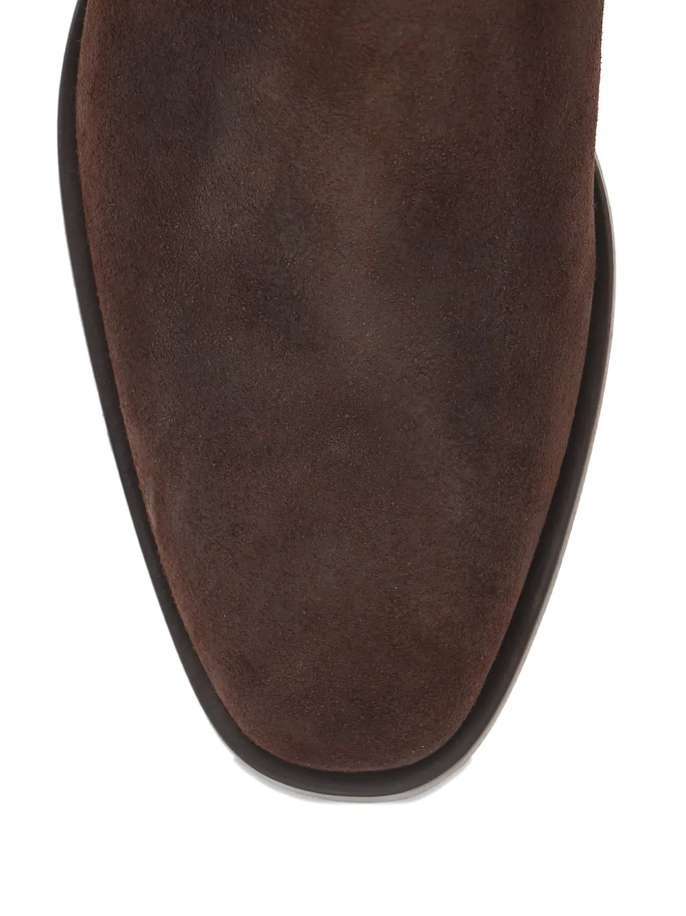 Brunello Cucinelli suede-leather ankle boots Brown