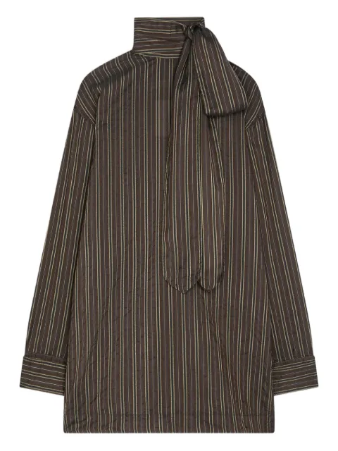 DRIES VAN NOTEN blusa con rayas estampadas