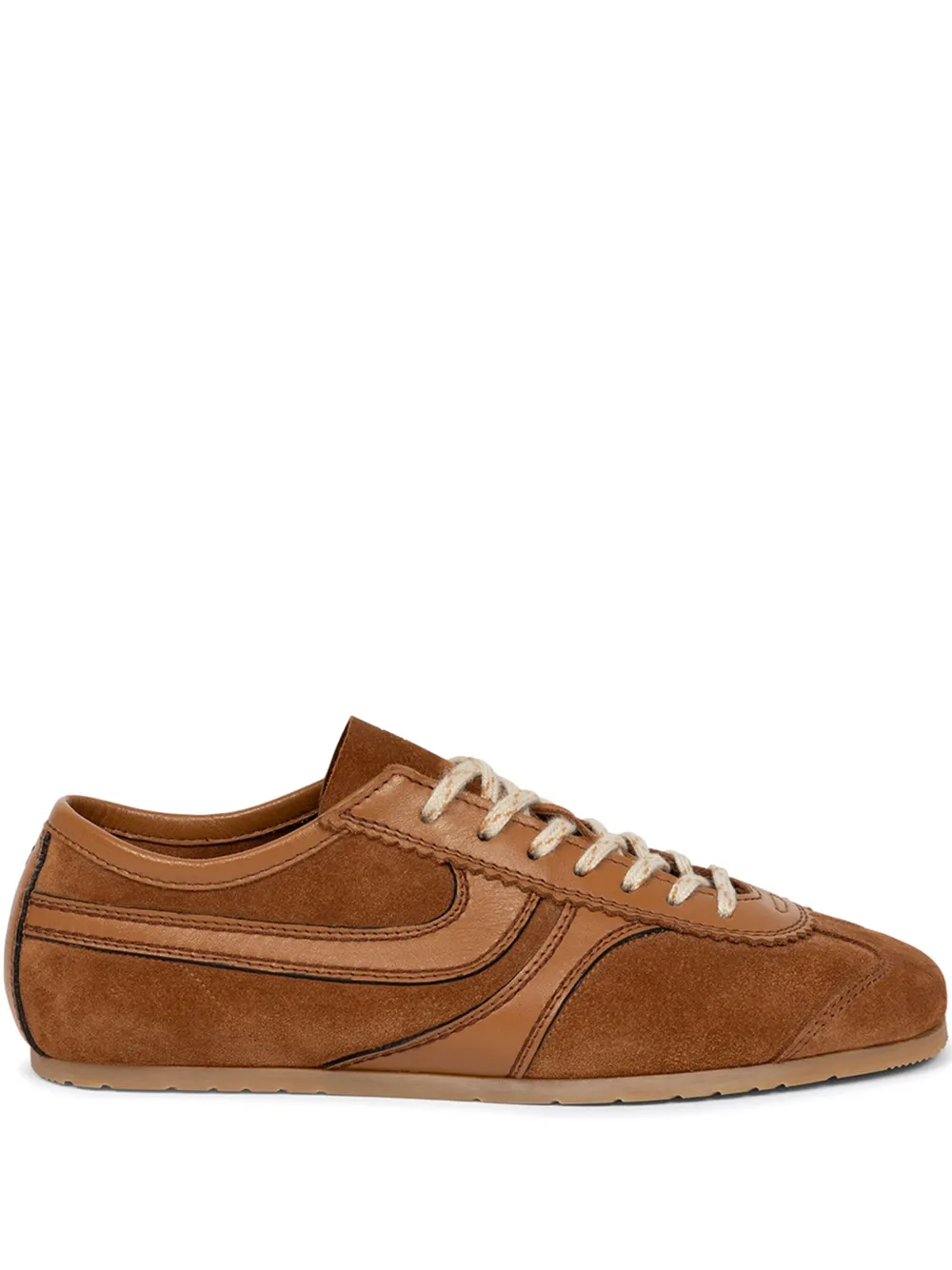 Dries Van Noten Suede Sneakers In Brown