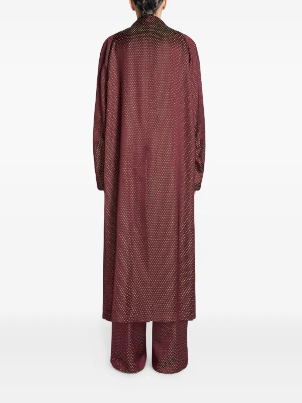 DRIES VAN NOTEN ジャカードコート