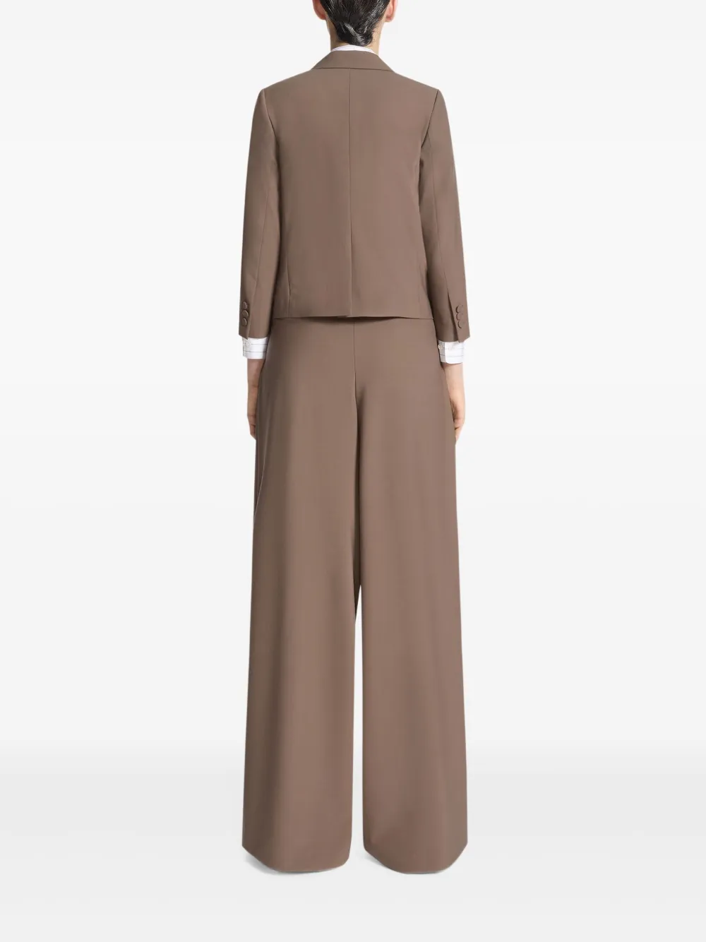 DRIES VAN NOTEN Blazer met opgestikte zak Bruin