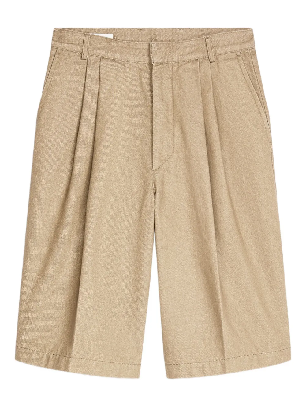 DRIES VAN NOTEN cotton shorts | Neutrals | Image 1