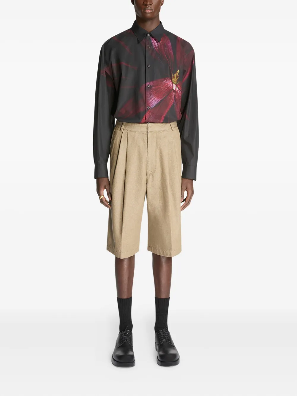 DRIES VAN NOTEN cotton shorts | Bermuda Shorts | Image 2