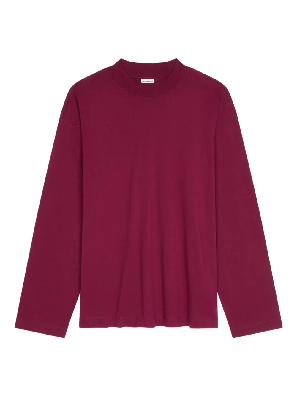DRIES VAN NOTEN T-shirt met lange mouwen Rood