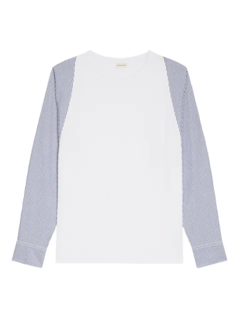DRIES VAN NOTEN T-Shirt mit Kontrastärmeln