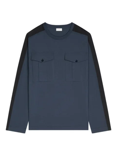 DRIES VAN NOTEN long-sleeves pocked T-shirt