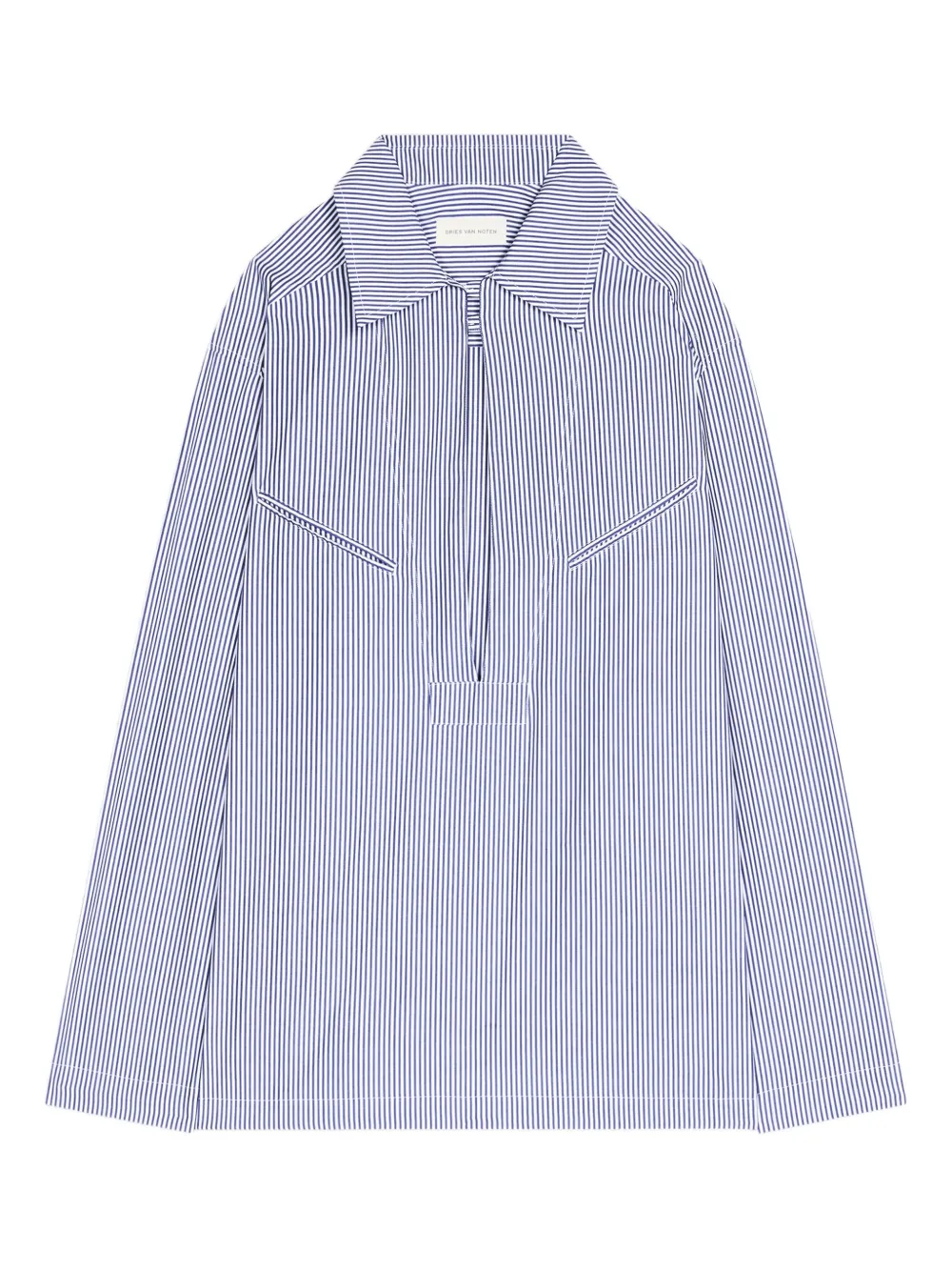 striped cotton shirt