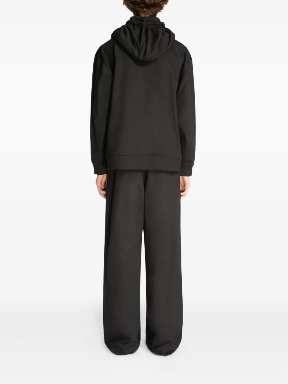 DRIES VAN NOTEN Katoenen hoodie Zwart