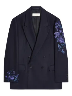 DRIES VAN NOTEN ダブルジャケット | ブラック | FARFETCH JP