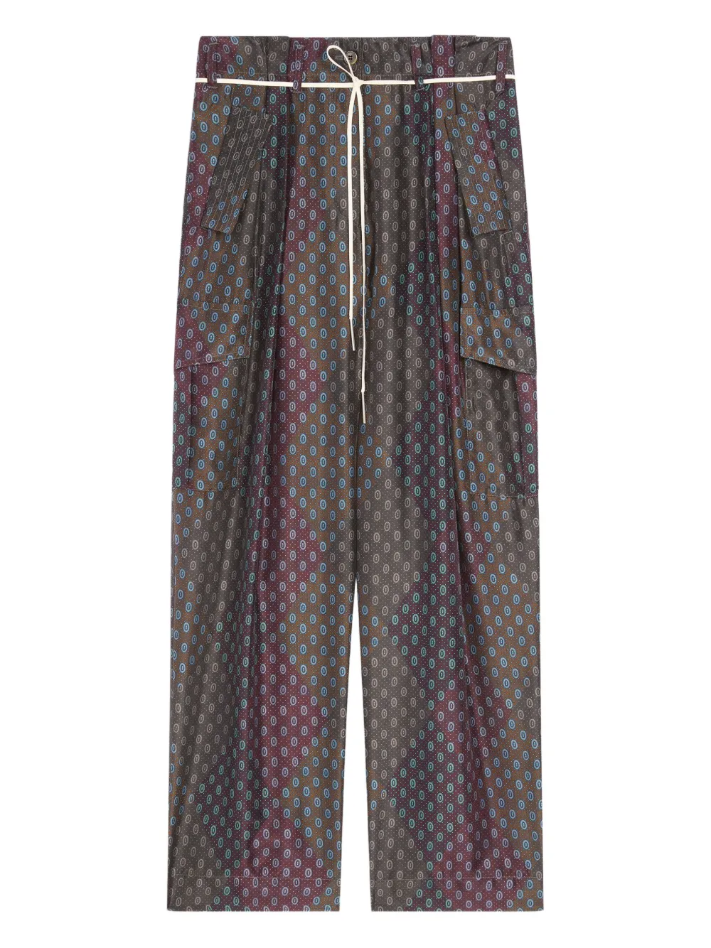 DRIES VAN NOTEN Cargo broek Bruin