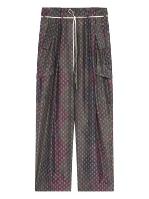 dries van noten ワイドパンツ DRIES VAN NOTEN(ドリスヴァンノッテン) ウールワイドスラックス