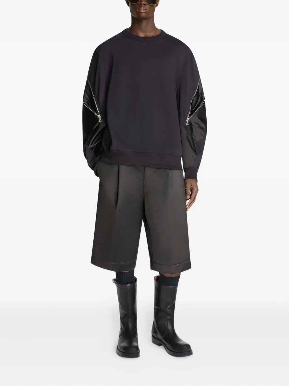 DRIES VAN NOTEN Sweater met ronde hals - Blauw