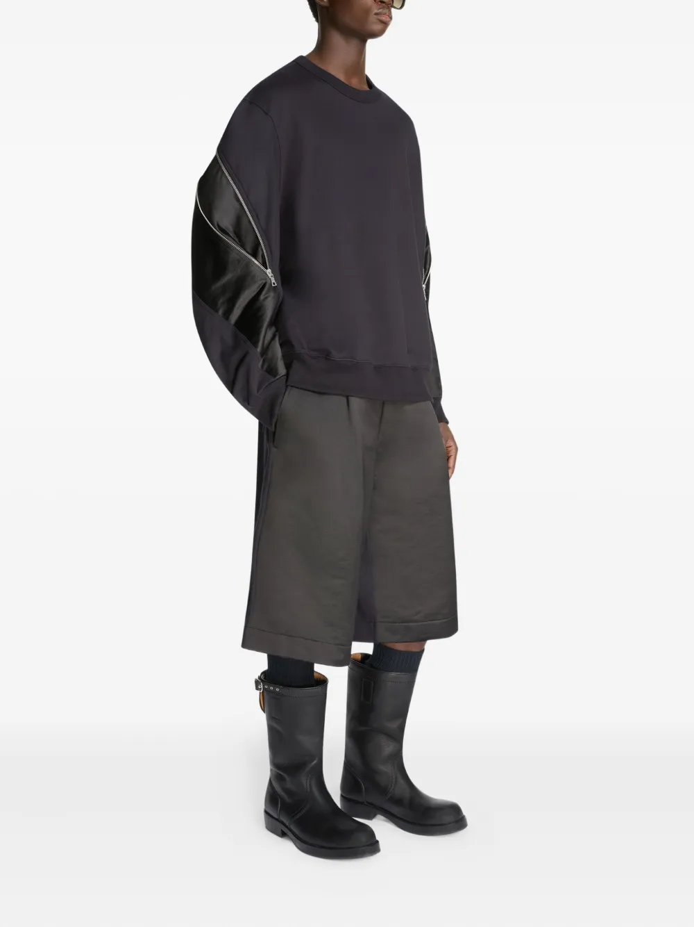 DRIES VAN NOTEN Sweater met ronde hals Blauw