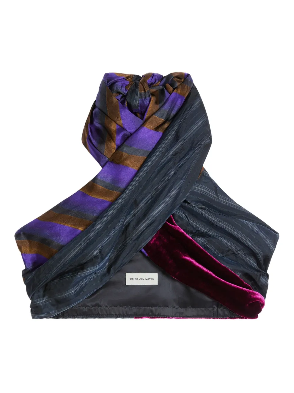 Dries Van Noten Wrap-design Top