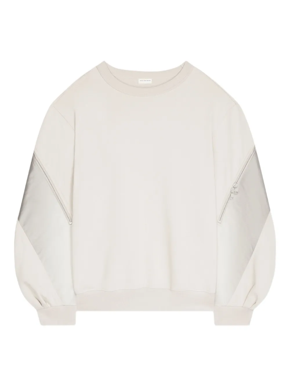 DRIES VAN NOTEN Sweater van katoenblend Beige