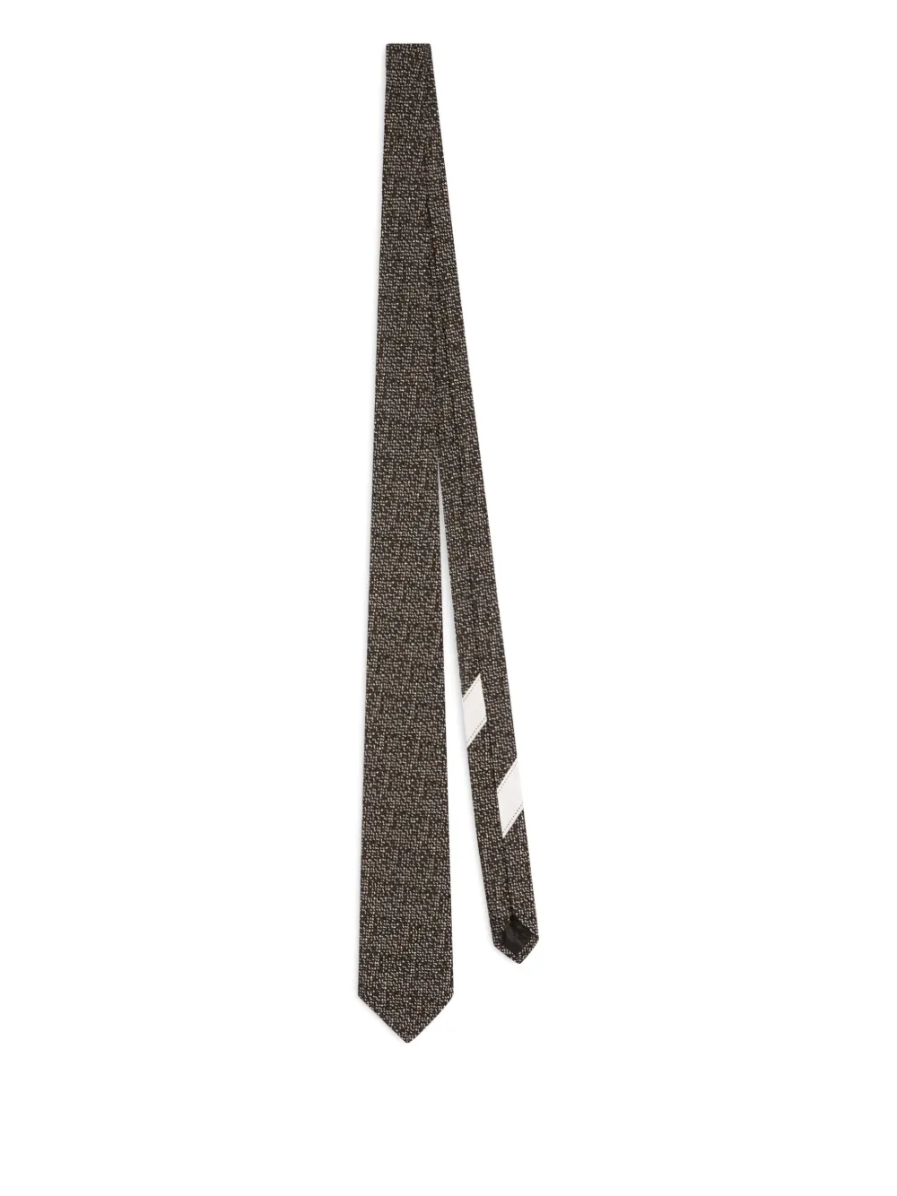 DRIES VAN NOTEN patterned tie | Brown | Image 1
