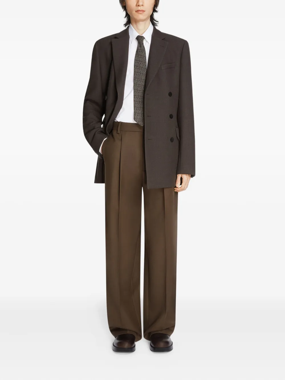 DRIES VAN NOTEN patterned tie | Image 2
