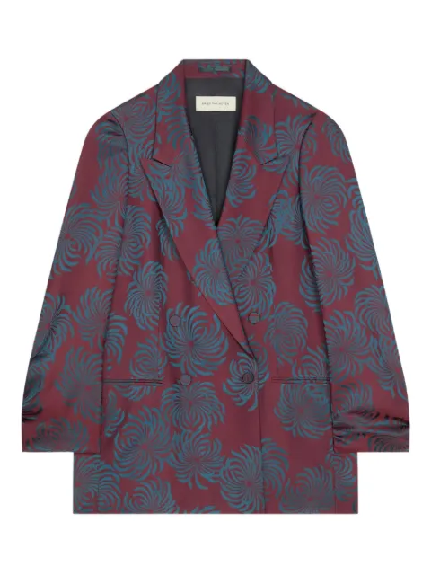 DRIES VAN NOTEN blazer Coral con doble botonadura